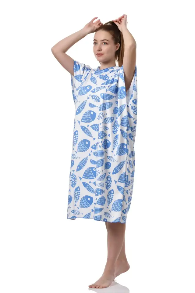 Balık Desenli Surf Ve Dalış Pançosu(TEK BEDEN&KALIP)