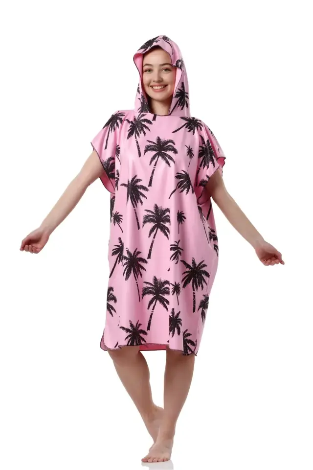 Palmiye Desenli Surf Ve Dalış Pançosu(TEK BEDEN&KALIP)