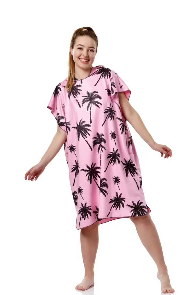 Palmiye Desenli Surf Ve Dalış Pançosu(TEK BEDEN&KALIP)