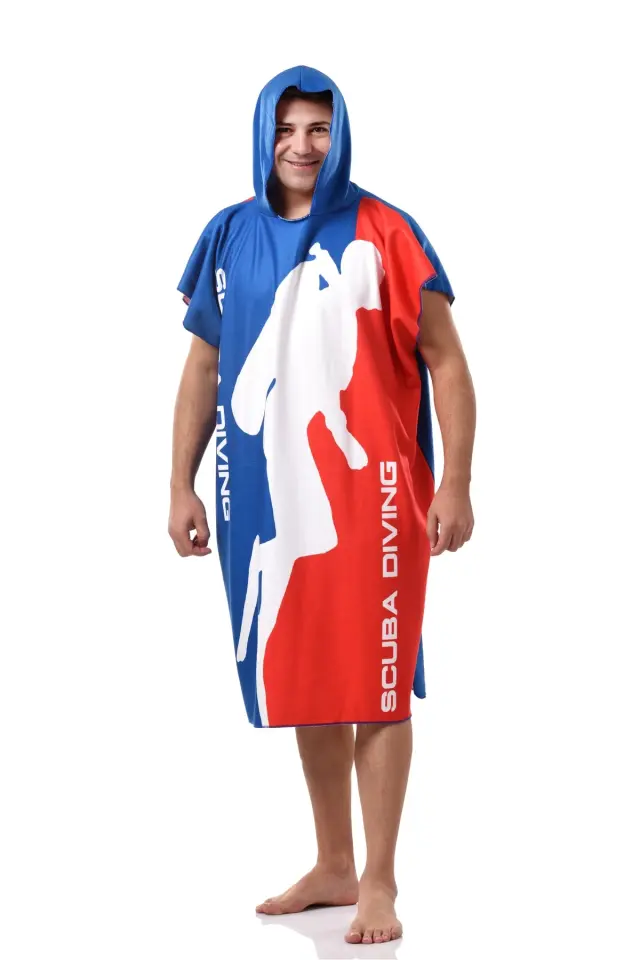 Scuba Dalış Temalı Surf Ve Dalış Pançosu & Sörf Panço(TEK BEDEN&KALIP)