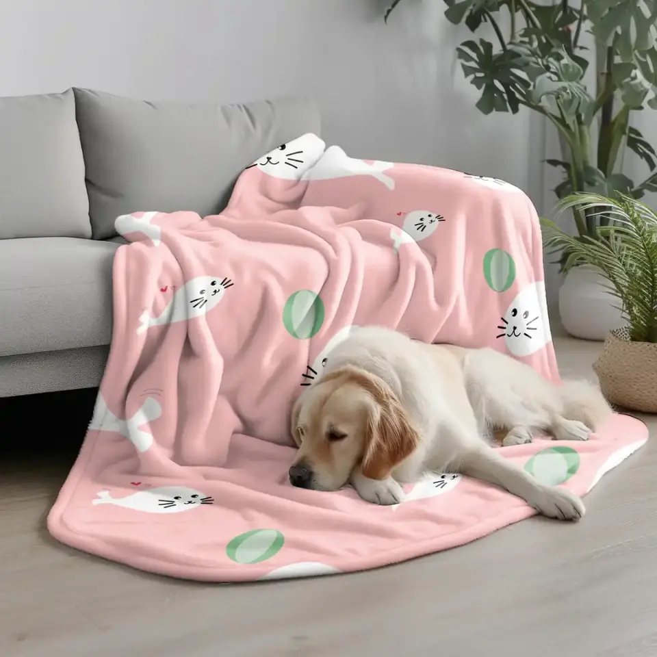 Desenli Polar Bebek Çocuk Battaniyesi Çok Amaçlı